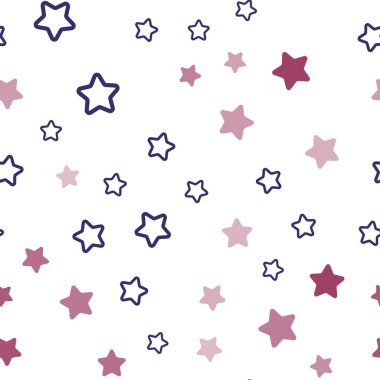 Işık çok renkli vektör parlak yıldız ile sorunsuz düzeni. Dekoratif illüstrasyon yıldız ile soyut şablonunda parlayan. Kartvizit, Web siteleri için şablon.