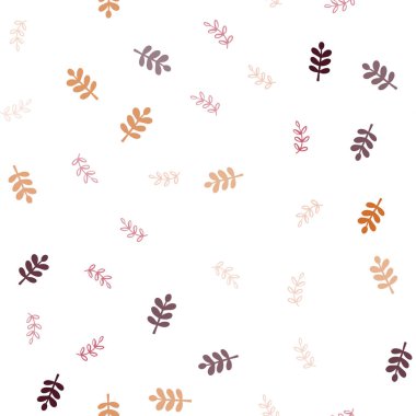 Işık kırmızı, sarı vektör yaprak ile sorunsuz zemin. Bulanık tarzı ile yaratıcı şekilde bırakır. Kartvizit, Web siteleri için şablon.