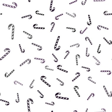 Işık kırmızı vektör sorunsuz düzen Noel tatlı tatlılar.