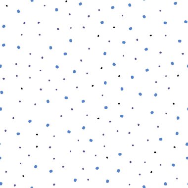 Hafif mavi vektör küreler ile seamless modeli. Bulanık daireler doğa tarzı ile güzel renkli resimde. Desen için modaya uygun kumaş, duvar kağıtları.