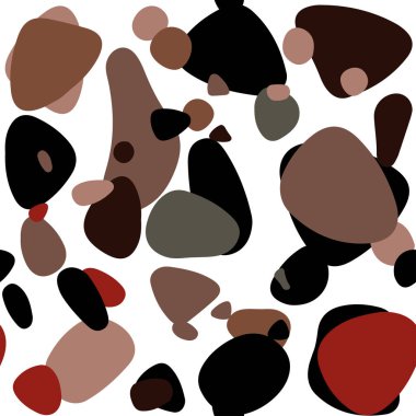 Açık yeşil, kırmızı vektör sorunsuz zemin noktalar ile. Soyut illüstrasyon renkli baloncuklar doğa tarzı ile. Doku pencere Panjur, perdeler için.