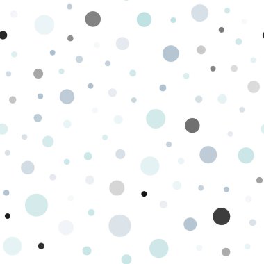 Açık mavi, kırmızı lekeler ile sorunsuz kapak vektör. Soyut illüstrasyon renkli baloncuklar doğa tarzı ile. Kartvizit, Web siteleri için şablon.