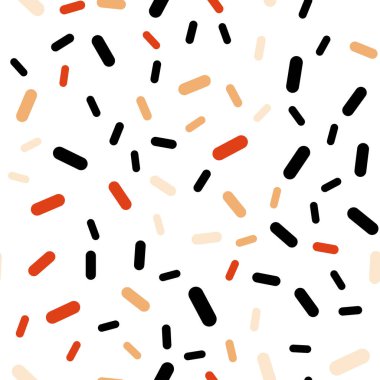 Işık turuncu vektör renkli çizgiler ile sorunsuz doku. Bulanık arka plan gradyan ile satırlarda. Model ilanları, posterler, afişler.