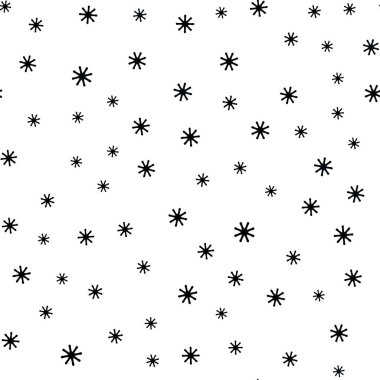 Karanlık çok renkli vektör renkli kar taneleri ile sorunsuz doku. Renkli dekoratif tasarım kar ile xmas tarzında. Tekstil, kumaş, duvar kağıtları için tasarım.