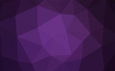 Mor ışık, vektör üçgen zemin parlayan pembe. Glitter soyut resim zarif bir üçgen ile. İş tasarımınız için yeni stil.