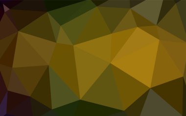 Koyu mavi vektör düşük poli doku. Üçgenler ile modern soyut resim. İşiniz için en iyi üçgen tasarım.