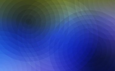 Açık mavi, daire şekiller düzeniyle vektör yeşil. Kabarcıkları ile soyut tarzda bulanık dekoratif tasarım. Desen-ebilmek var olmak kullanılmış için reklam, broşür.