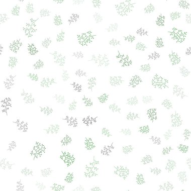 Işık yeşil vektör yapraklar, dallar ile sorunsuz arka plan. Bulanık tarzı yapraklar, dallar ile yaratıcı çizimde. Tekstil, kumaş, duvar kağıtları için tasarım.