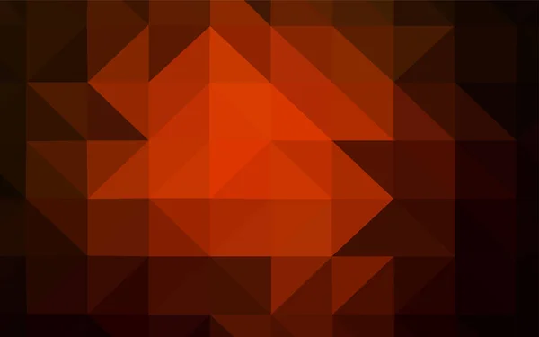 Тёмно Красный Векторный Многоугольник Элегантная Яркая Полигональная Иллюстрация Градиентом Новый — стоковый вектор