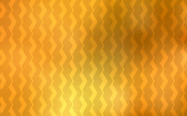 Couverture Vectorielle Orange Clair Rayures Fines Lignes Sur Fond Abstrait — Image vectorielle