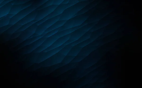 Темно Синий Векторный Узор Многоугольном Стиле Блестящие Абстрактные Иллюстрации Треугольными — стоковый вектор
