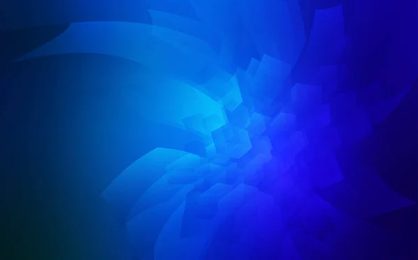 Dark Blue Vector Backdrop Hexagons White Background Colorful Hexagons New — Stock Vector