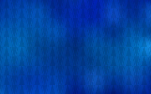 Licht Blauwe Vector Cover Met Veelhoekige Stijl Driehoeken Abstracte Achtergrond — Stockvector