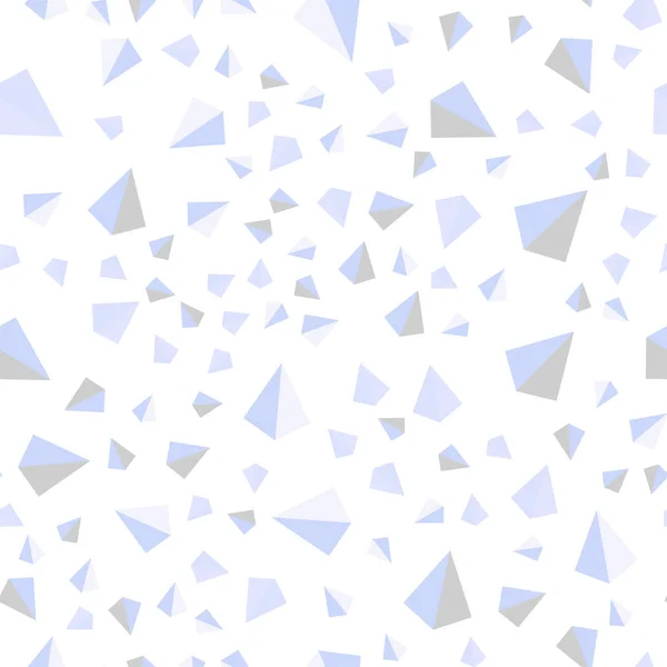 Vecteur Bleu Clair Sans Couture Disposition Isométrique Avec Lignes Triangles — Image vectorielle
