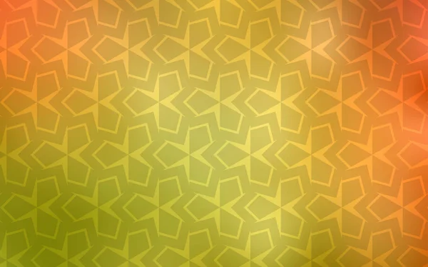 Светло Красная Желтая Векторная Раскладка Линиями Прямоугольниками Прямоугольники Абстрактном Фоне — стоковый вектор