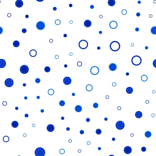 Hellblauer Vektor Nahtlose Abdeckung Mit Flecken Verschwommene Blasen Auf Abstraktem — Stockvektor