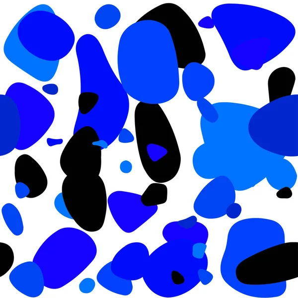 Licht Blauwe Vector Naadloze Achtergrond Met Bubbels Abstracte Illustratie Met — Stockvector