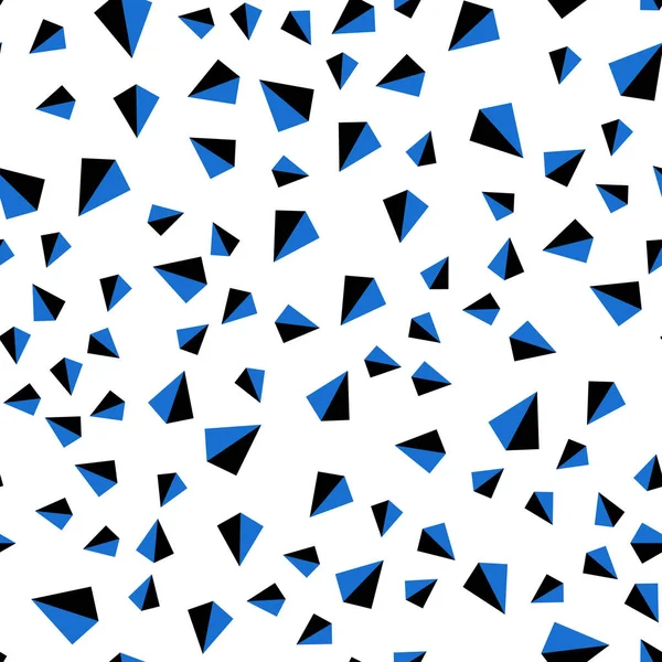 Light Blue Vector Seamless Isometric Pattern Polygonal Style Декоративный Дизайн — стоковый вектор