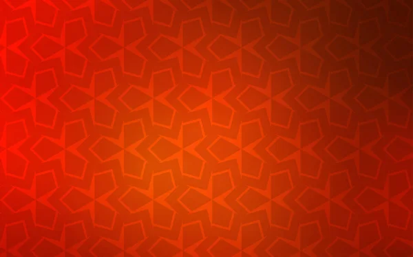 Светло Красный Векторный Чехол Полигональном Стиле Декоративный Дизайн Абстрактном Стиле — стоковый вектор