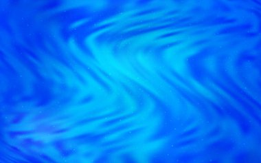 Samanyolu yıldız ile mavi vektör doku ışık. Glitter soyut illüstrasyon renkli kozmik yıldız ile. Desen astronomi Web siteleri için.