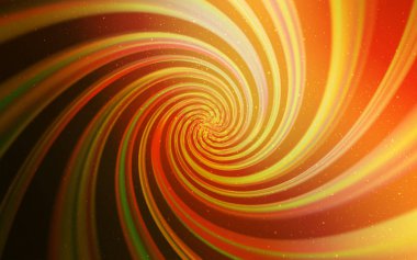 Turuncu vektör doku ile Samanyolu yıldız ışık.