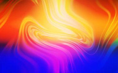 Açık mavi, bulanık vektör parlak doku sarı. Gradyan ile modern soyut resim. İşiniz için yeni tasarım.