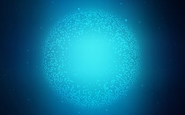 Koyu mavi vektör şablon alan yıldız.