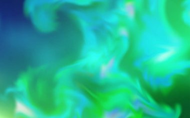 Açık mavi, yeşil vektör parlak soyut düzen. Eğilimli zarif, parlak bir çizim. Tasarımlar için arka plan.