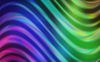 Çok renkli vektör arka plan astronomi yıldız ışık.