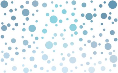 Disklerle hafif BLUE vektör dokusu. Bulanık dekoratif tasarım baloncuklu soyut tarzda. Güzel web siteleri için desen.