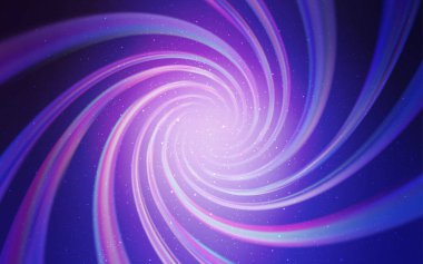 Hafif pembe, mavi vektör doku ile Samanyolu yıldız.