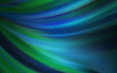 Açık mavi, vektör bulanık parlak şablon yeşil. Gradyan ile modern soyut resim. Akıllı tasarım için senin iş.