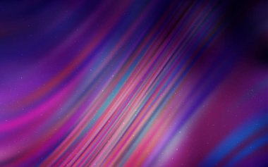 Koyu pembe vektör doku ile Samanyolu yıldız.