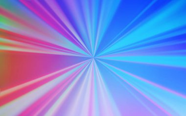 Açık mavi, kırmızı vektör ve bulanık renkli desen. Gradyan ile renkli soyut resimde. Cep telefonu için arka plan.