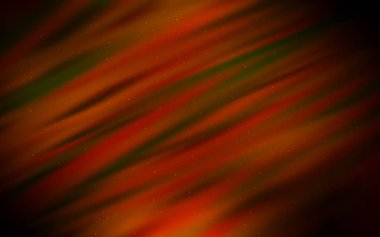 Gökada yıldız koyu turuncu vektör arka plan.