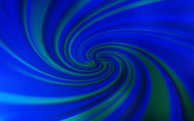 Eğri çizgiler ışık mavi vektör şablonu. Gradyan ile sirkumfleks soyut resim. İşiniz için en iyi renkli tasarım.