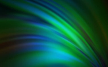 Koyu mavi, yeşil vektör arka plan bulanık. Gradyan ile modern soyut resim. Web siteniz için bulanık tasarım.