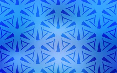 Hafif mavi vektör arka plan poligonal tarzı ile. Glitter soyut resim üçgen şekiller ile. Sizin reklam için akıllı tasarım.