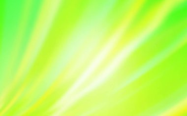 Açık yeşil, sarı vektör bulanık parlak şablonu. Yeni renkli resimde gradyan ile bulanıklık tarzında. Web siteniz için bulanık tasarım.