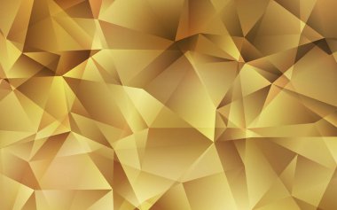 Işık turuncu vektör degrade üçgenler şablonu.