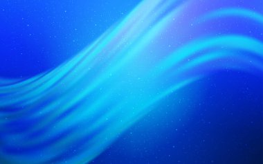 Uzay yıldızlı hafif Mavili vektör şablonu. Bulanık arkaplandaki ve gradyanı olan uzay yıldızları. Astroloji web siteleri için desen.