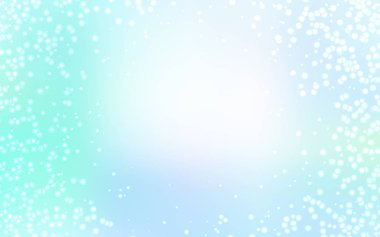 Hafif mavi vektör şablon alan yıldız.