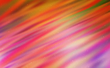 Hafif pembe, sarı vektör desen gece gökyüzü ile yıldız.