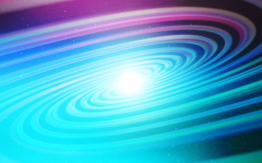 Hafif pembe, mavi vektör doku ile Samanyolu yıldız.