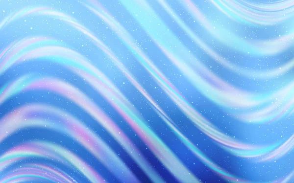 Texture Vectorielle Bleu Clair Avec Des Étoiles Laiteuses Illustration Colorée — Image vectorielle
