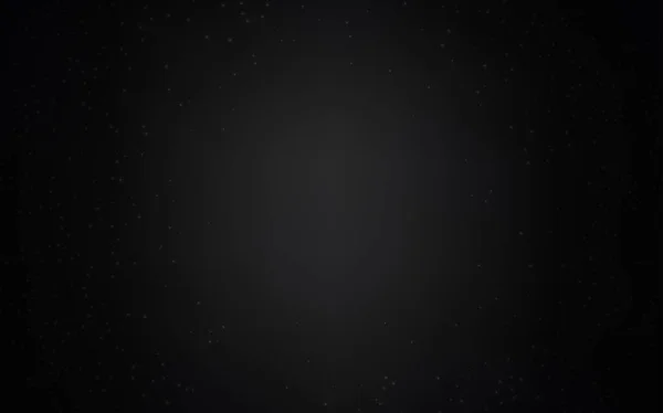 Темно-серый векторный фон со звездами галактик . — стоковый вектор