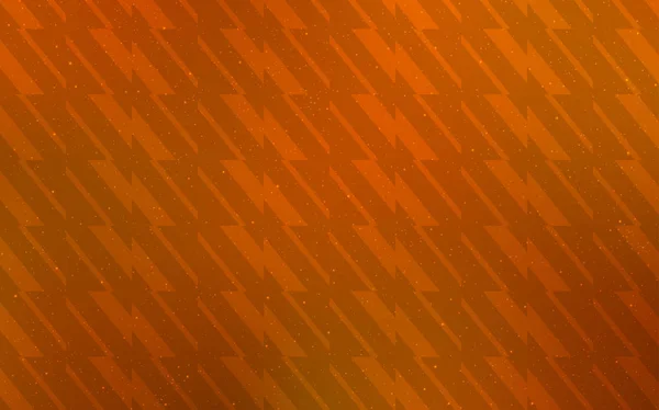 Light Orange Vektorschablone mit wiederholten Sticks. — Stockvektor