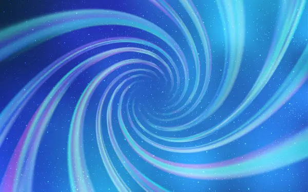 Modèle Vectoriel Bleu Clair Avec Étoiles Ciel Nocturne Design Décoratif — Image vectorielle