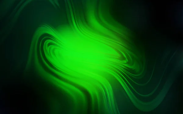 Modelo Vetor Verde Escuro Borrado Ilustração Colorida Abstrata Com Gradiente —  Vetores de Stock