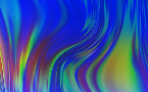 Lichtblauwe Gele Vector Kleurrijke Wazige Achtergrond Een Geheel Nieuwe Gekleurde — Stockvector
